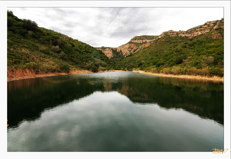 Paesaggio Sardo: diga