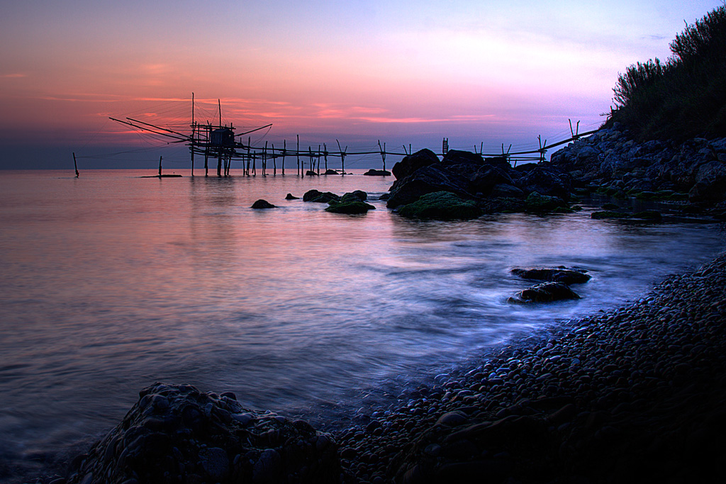 L'alba dei trabocchi