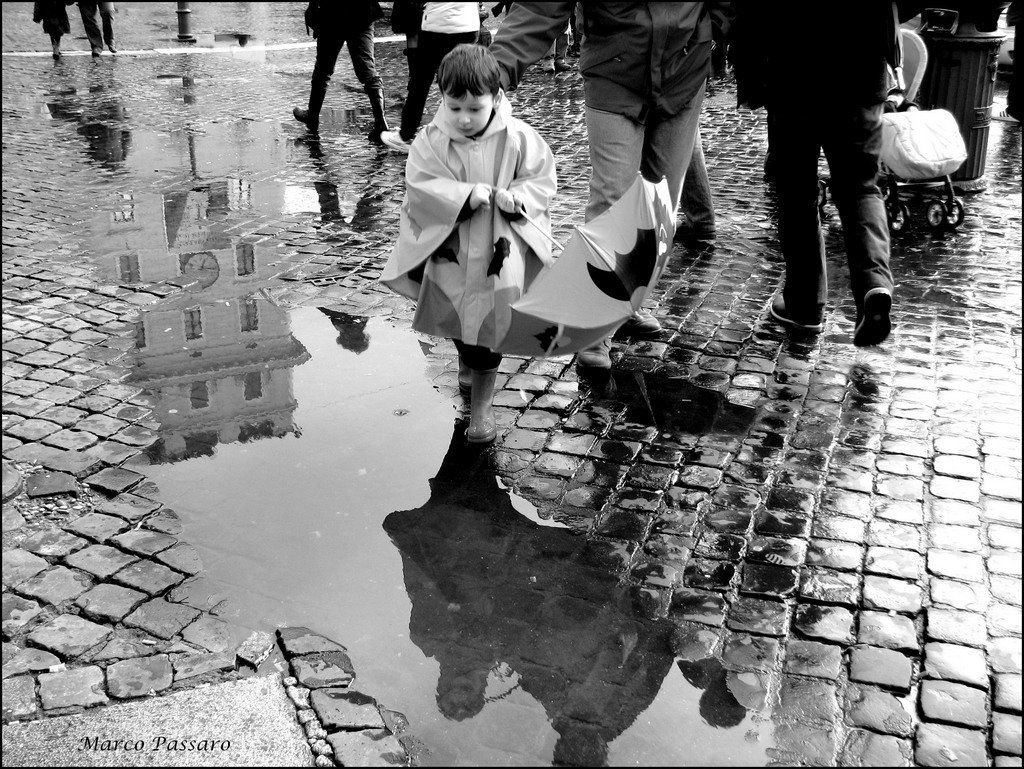 Attenta alla pozzanghera
