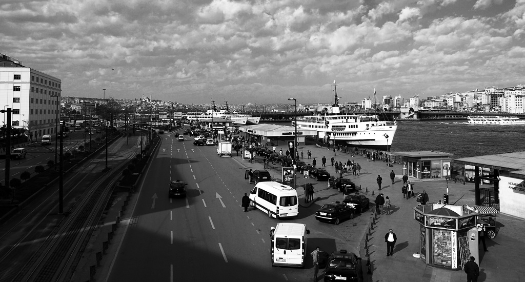 Zona portuale di Istanbul