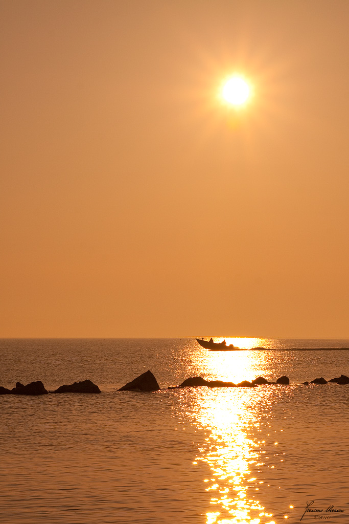 Riding across the sun