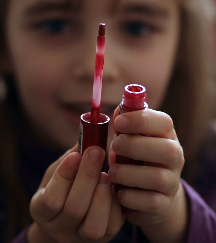 affascinata dallo smalto