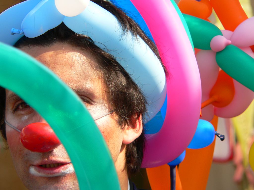 L'uomo dei paloncini