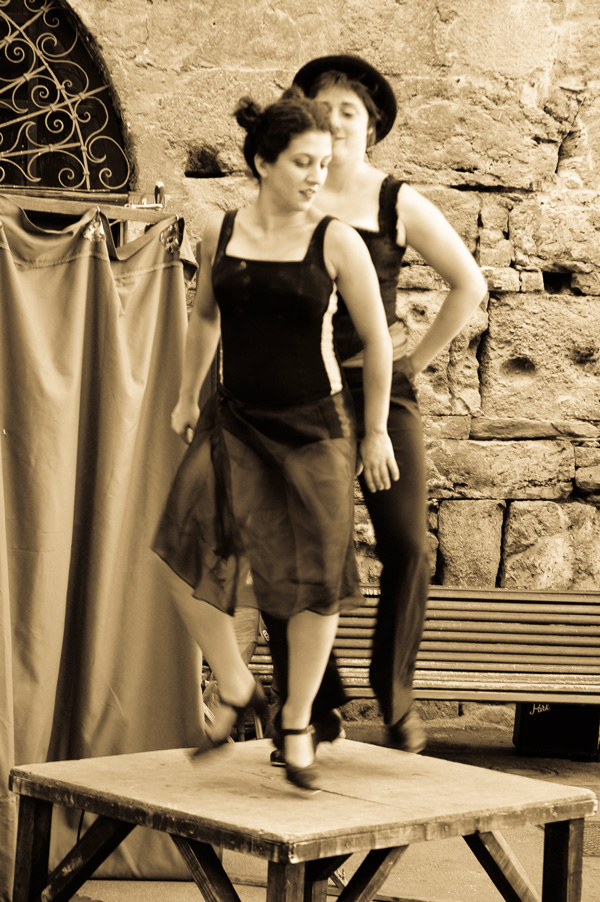 ...artisti di strada...