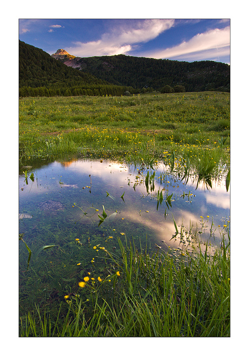 Tramonto sul Cornetto