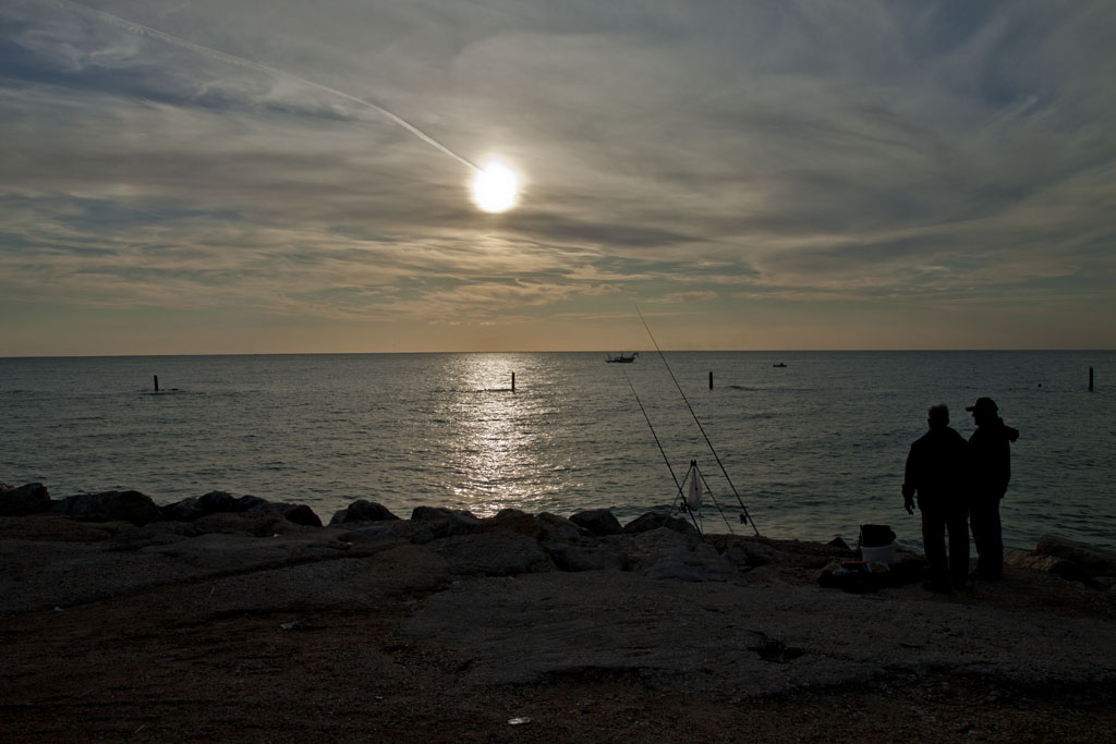Pescatori all'alba