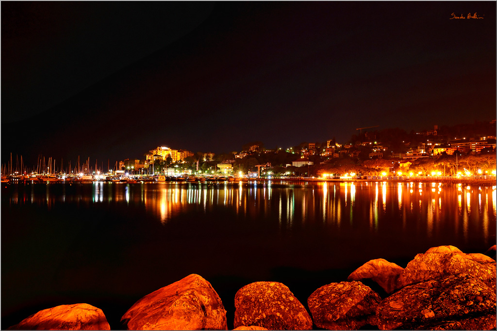 Rapallo by night
