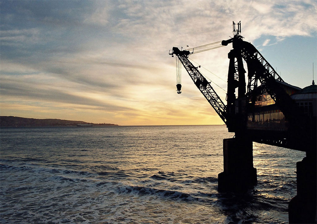 Tramonto sul Pacifico.....