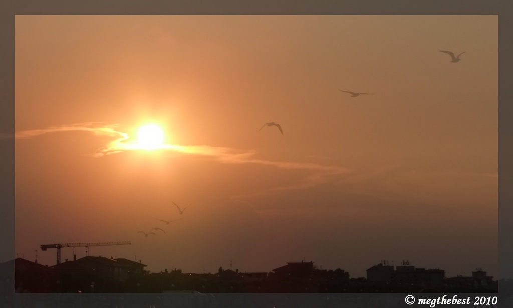 Tramonto a Senigallia