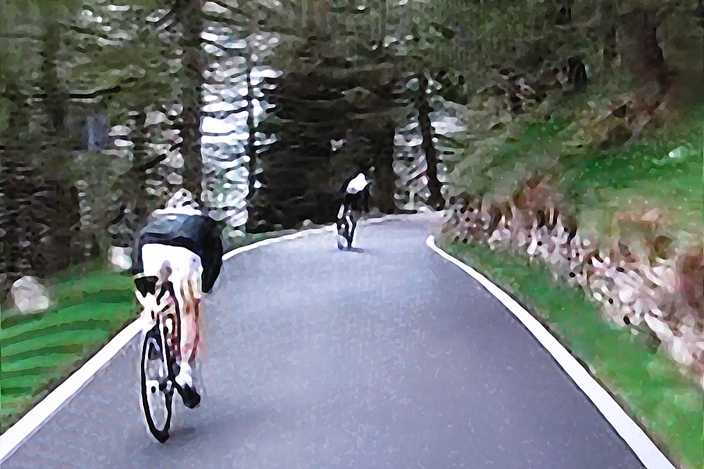 inseguimento sul Mortirolo