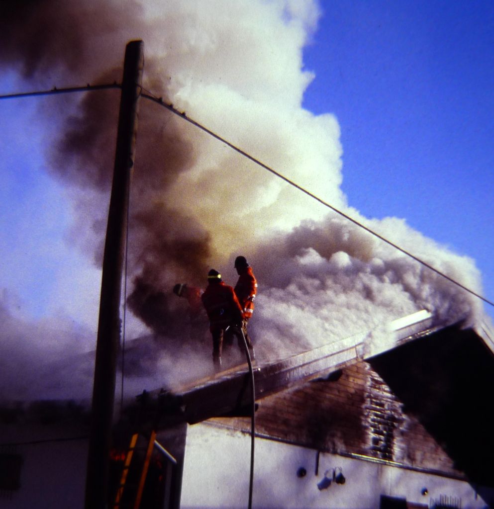 Incendio di una baita
