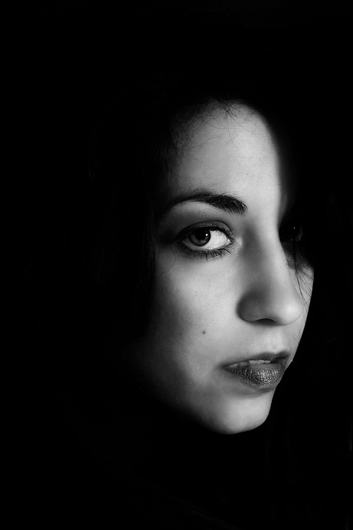 Autoritratto nel nero