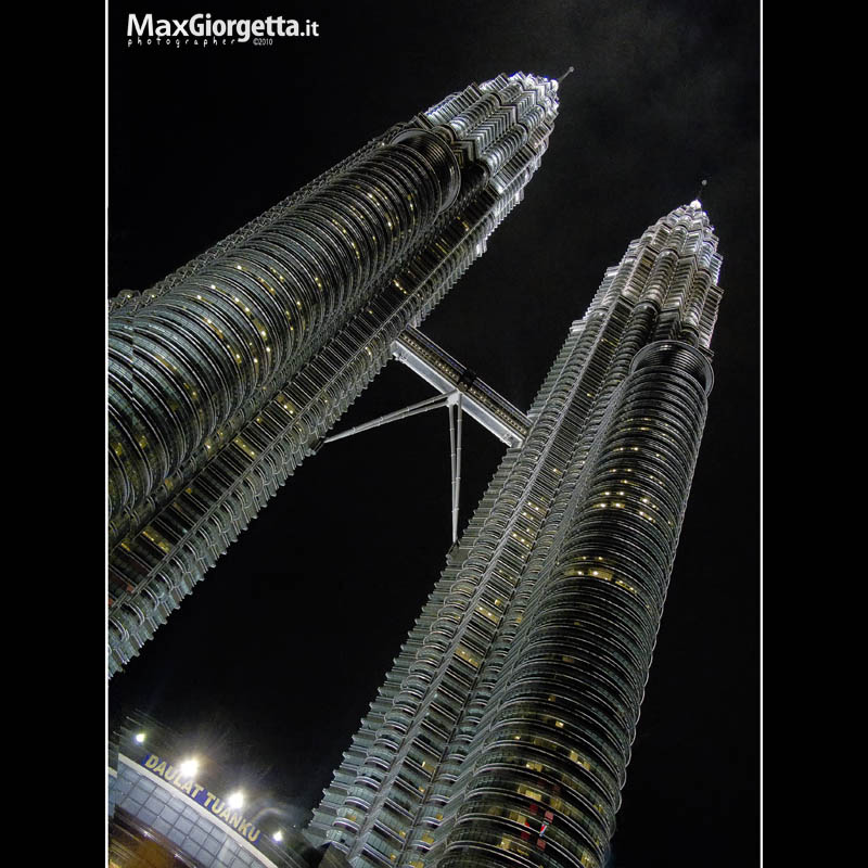 The Petronas by night