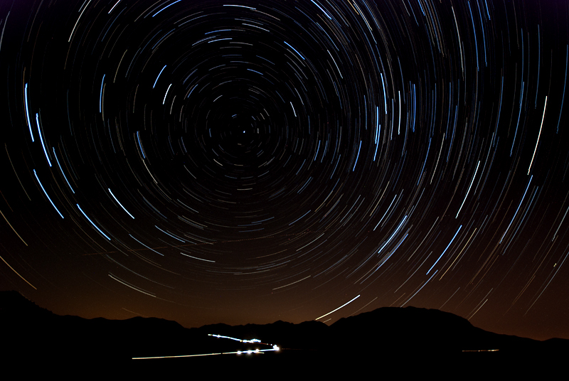Startrails da Forca Canapine