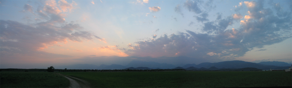 Tramonto panoramico
