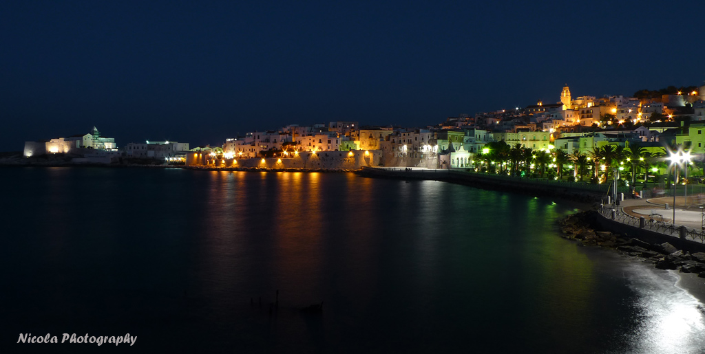 Vieste by night