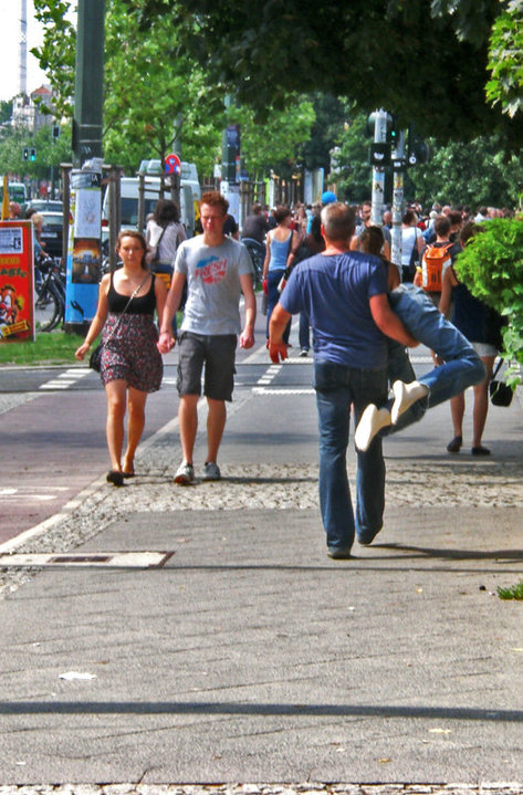 A passeggio con l'altra met�