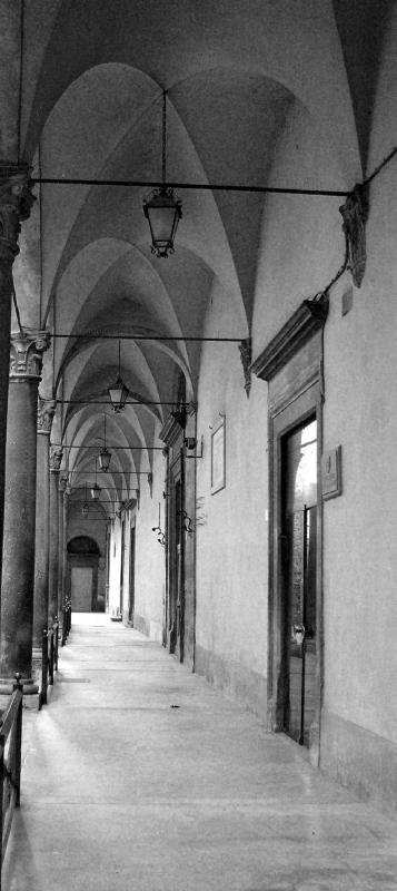 Cortona. Loggiato Ospedale Vecchio.