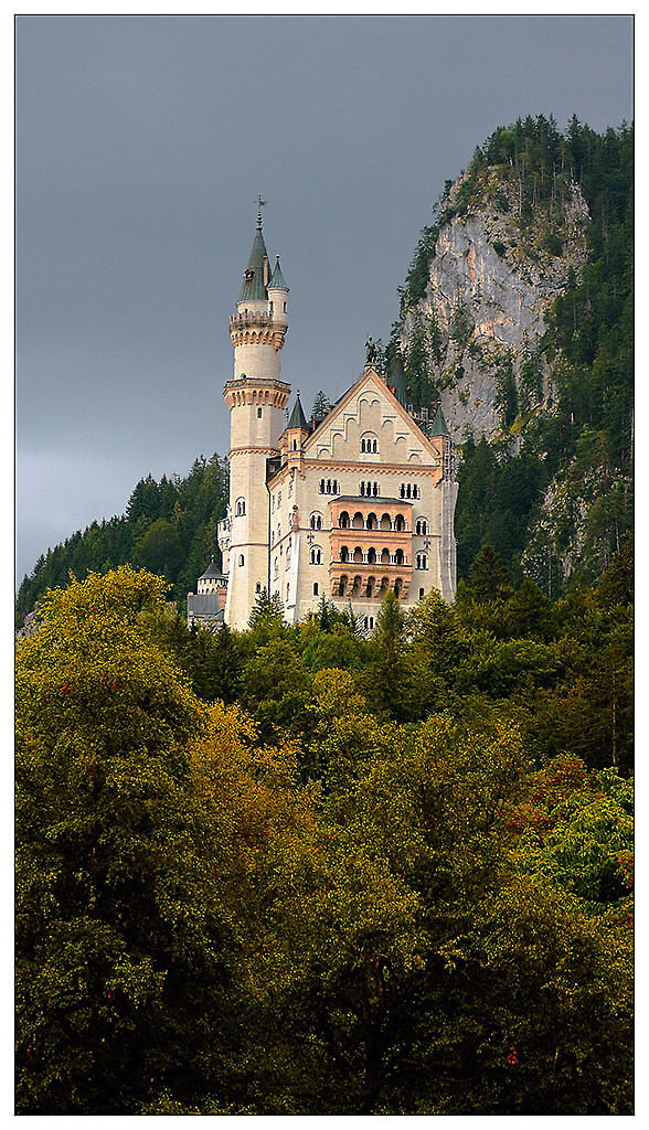 Castello di Neuschwanstein - visto da Schwangau