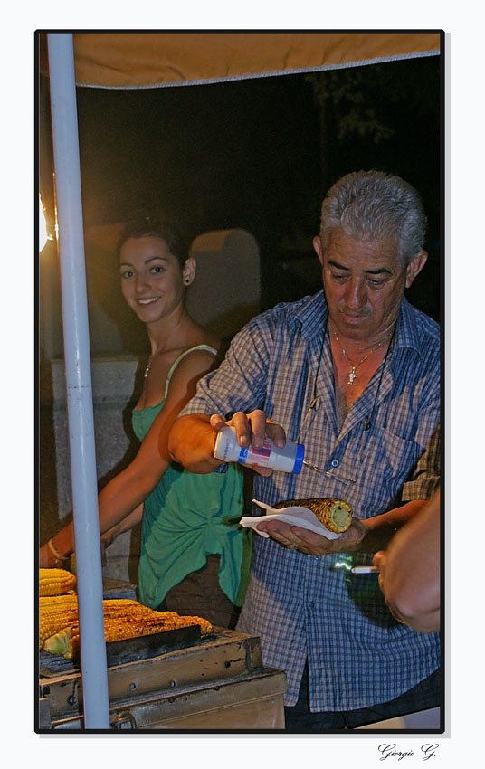 La Venditrice di Pannocchie