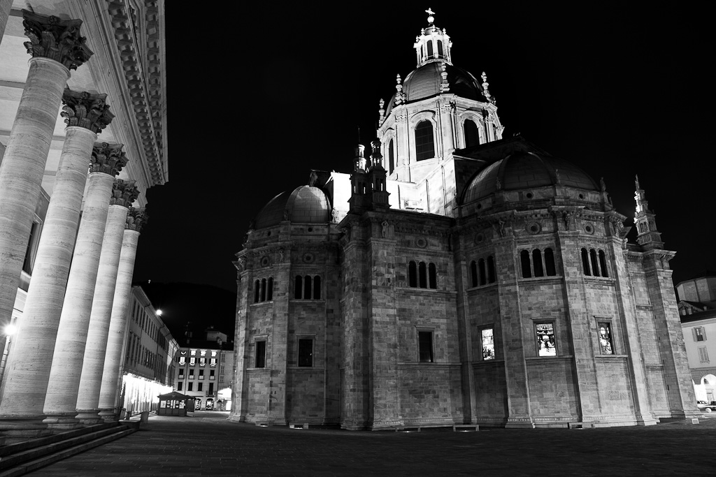 Teatro sociale e Duomo di Como