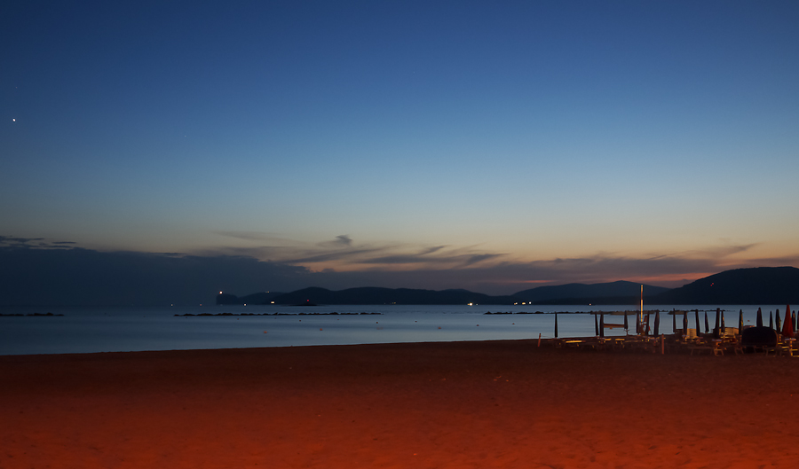 al calar della sera...