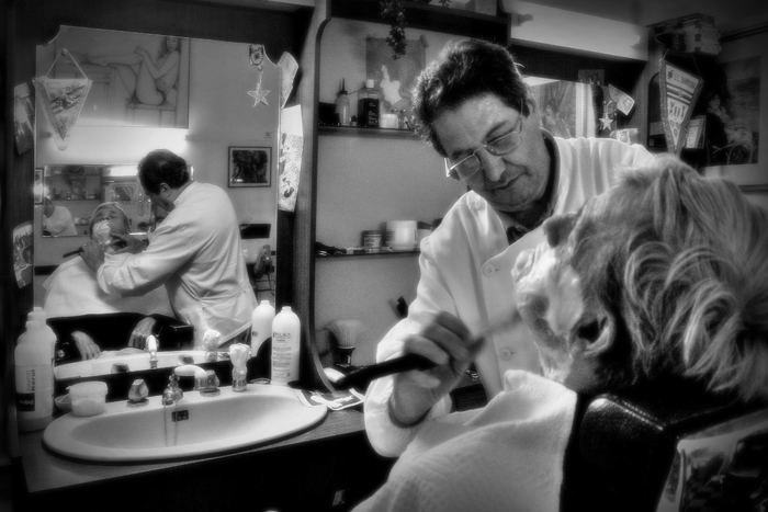 Salon de coiffure pour hommes