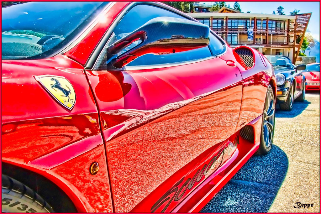 Giocando con la Ferrari