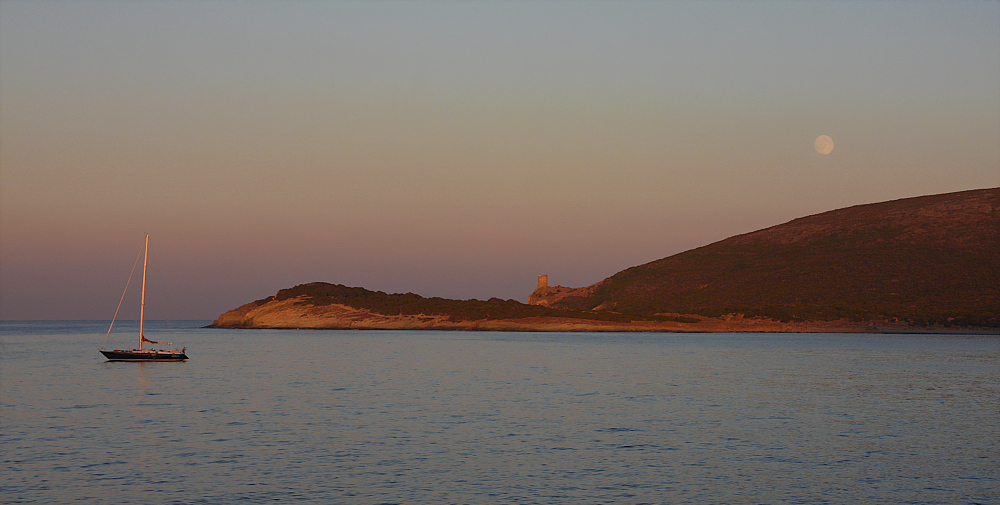TRAMONTO A PUNTA D'AGNELLO