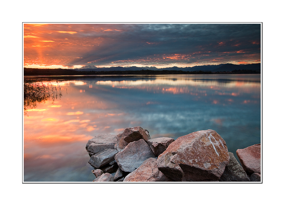 Un fantastico tramonto