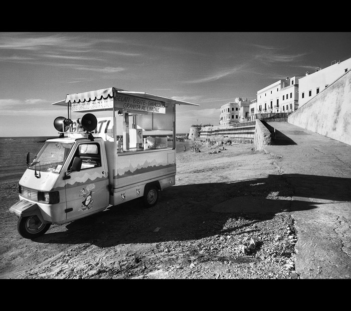 Gallipoli vecchia : Spiaggia della Puritate