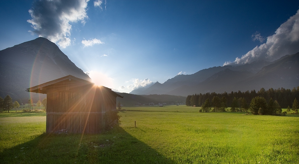 Sunset at Obern - Leutasch