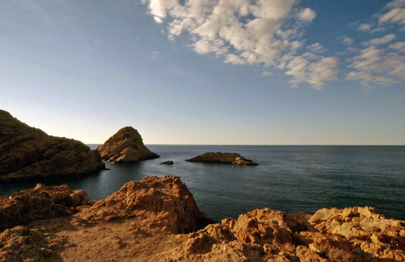 (1) tramonto dal promontorio di Ile Rousse (Corsica) 2010