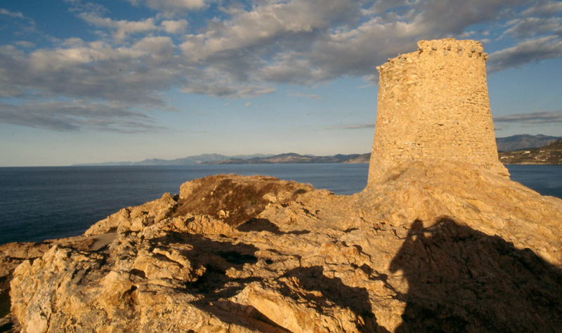 tramonto dal promontorio di Ile Rousse (Corsica) 2010