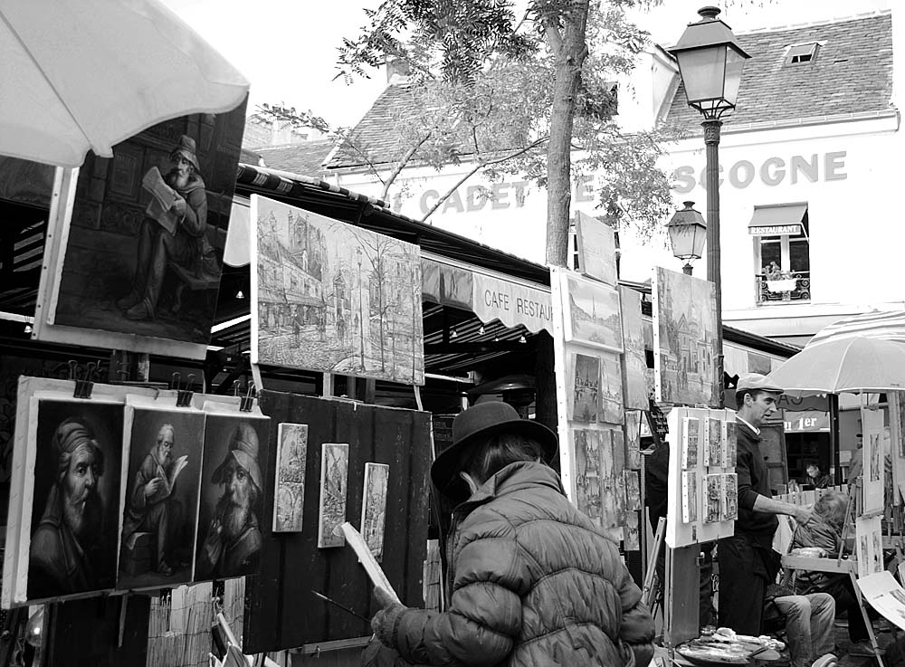 il misterioso volto dell'artista