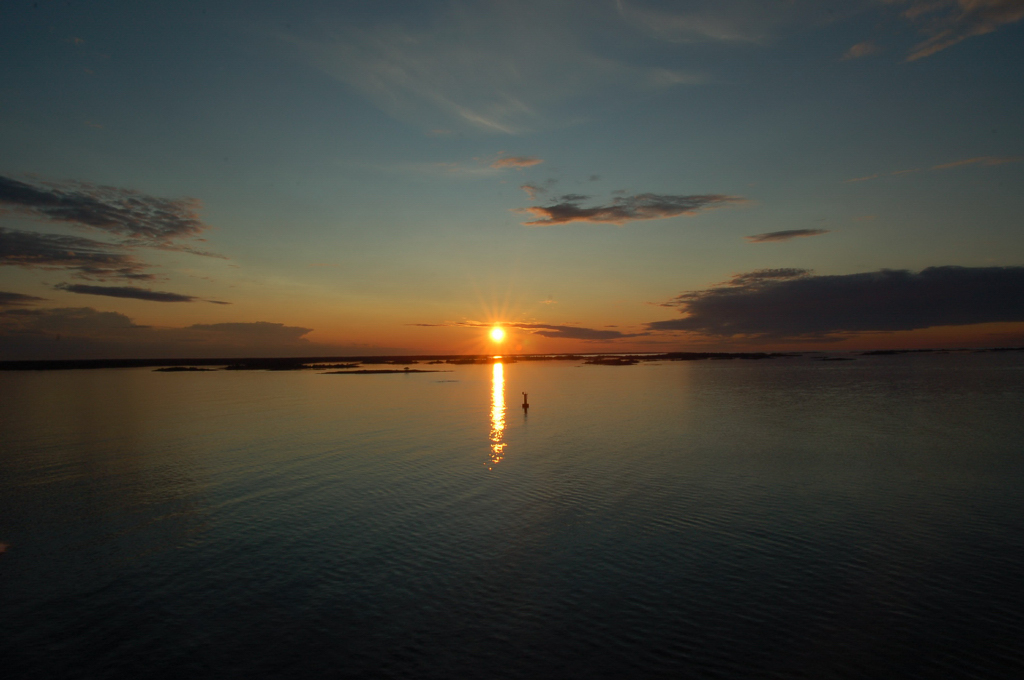 tramonto in norvegia