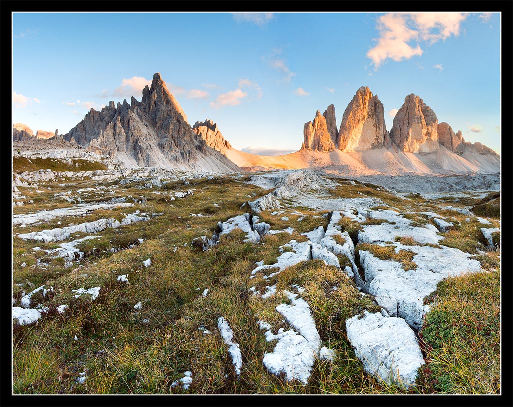 Monte Paterno e le Tre Cime