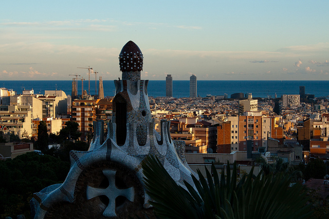 Barcellona da Parc Guell