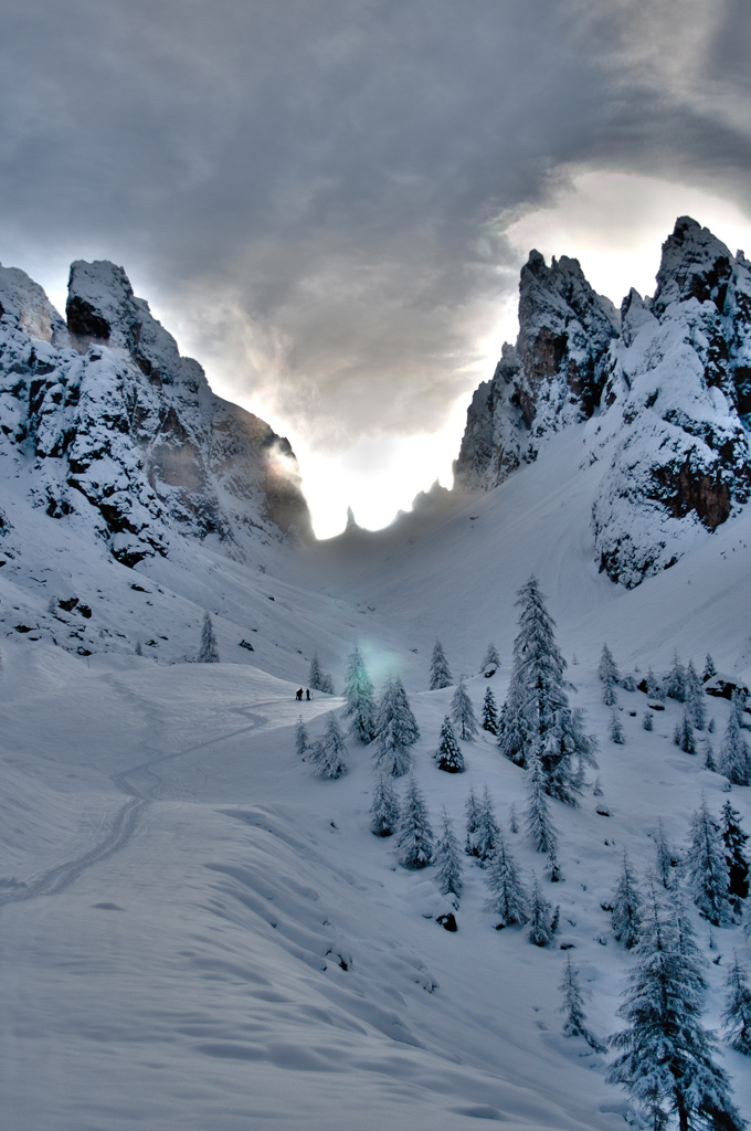 HDR in forc.lla della neve