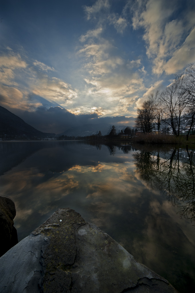 Plumbeo tramonto............