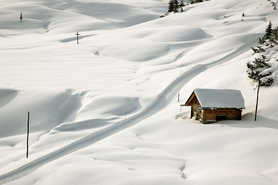 Bianco soffice mantello