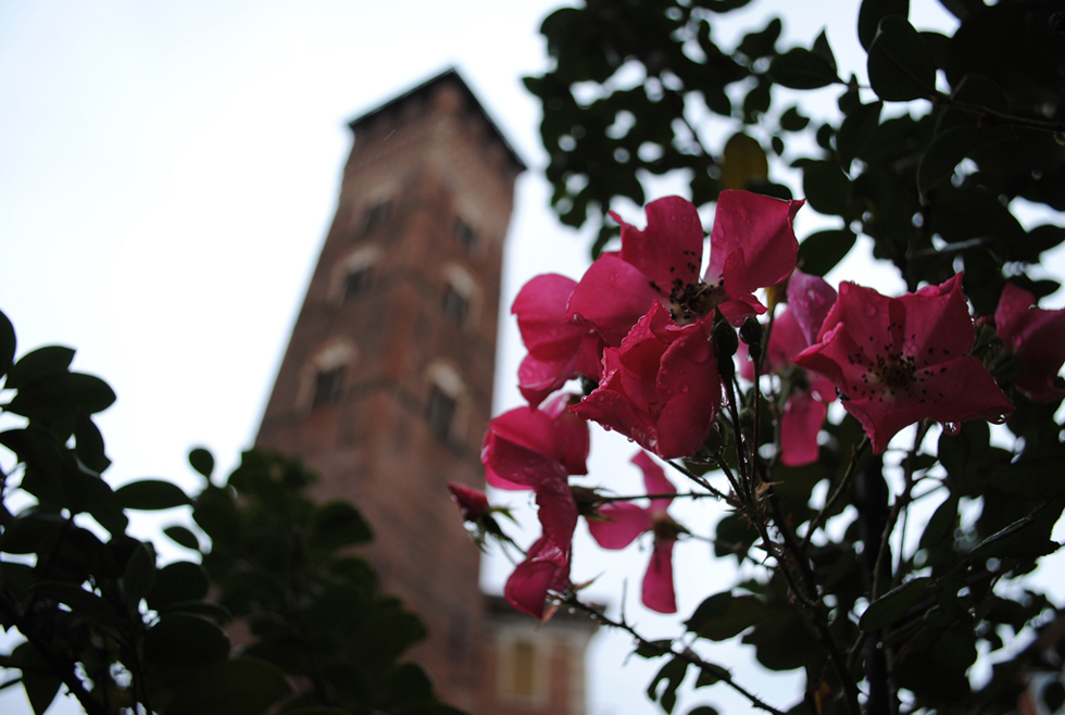 ...durante la pioggia...