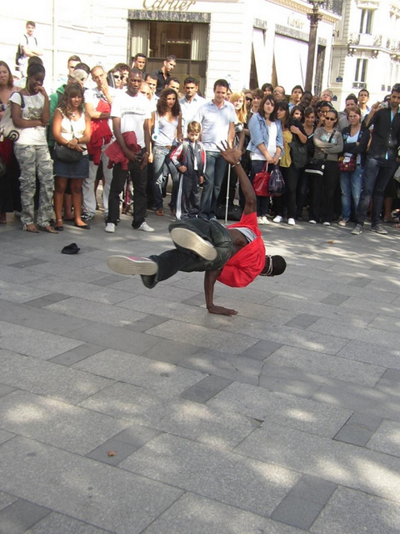 Breakdancer a Parigi