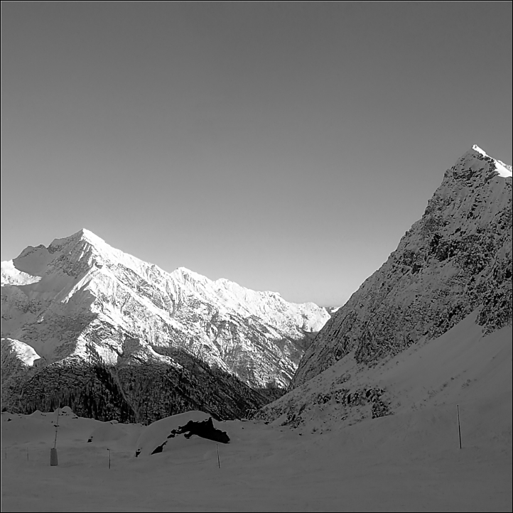 Quadretto di montagna - BN