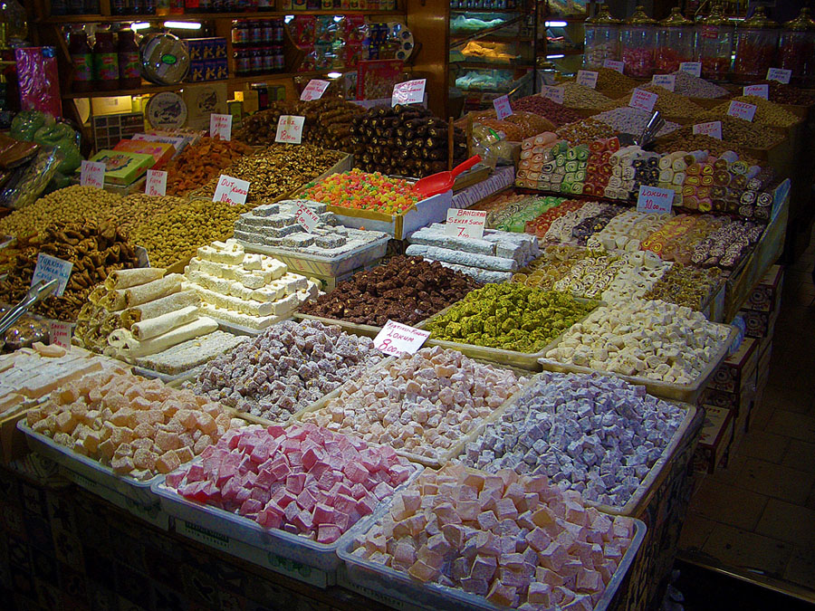 Dolci colori... del Gran Bazar di Istambul