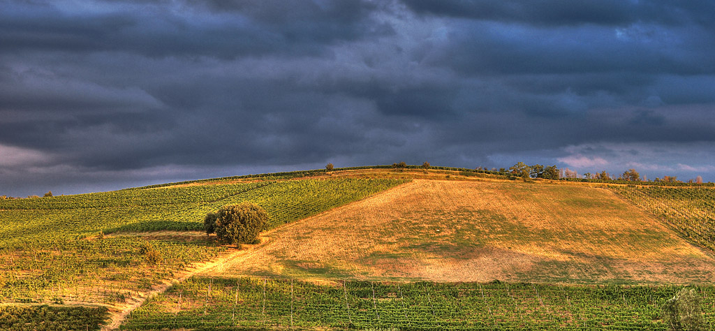 L'ultimo squarcio di sole prima della tempesta..