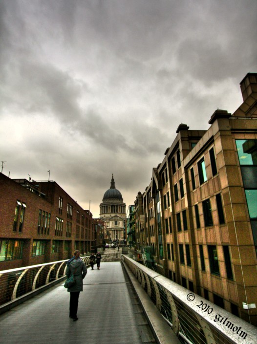 Crossing the Millennium Bridge