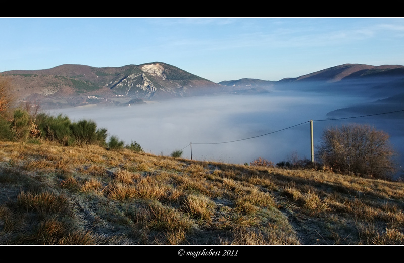 lago di nebbia