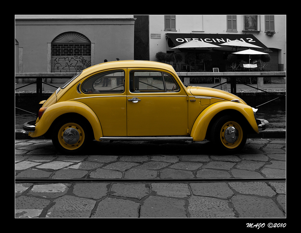 Yellow Old Beatle