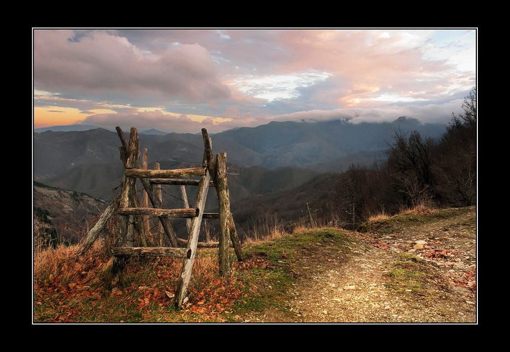 Sulla strada per san Paolo in Alpe